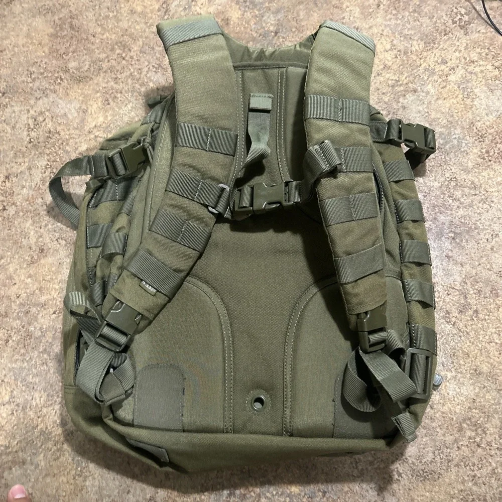 5.11 Tactical RUSH 24 37L Green MOLLE Tactical Backpack Fits 15